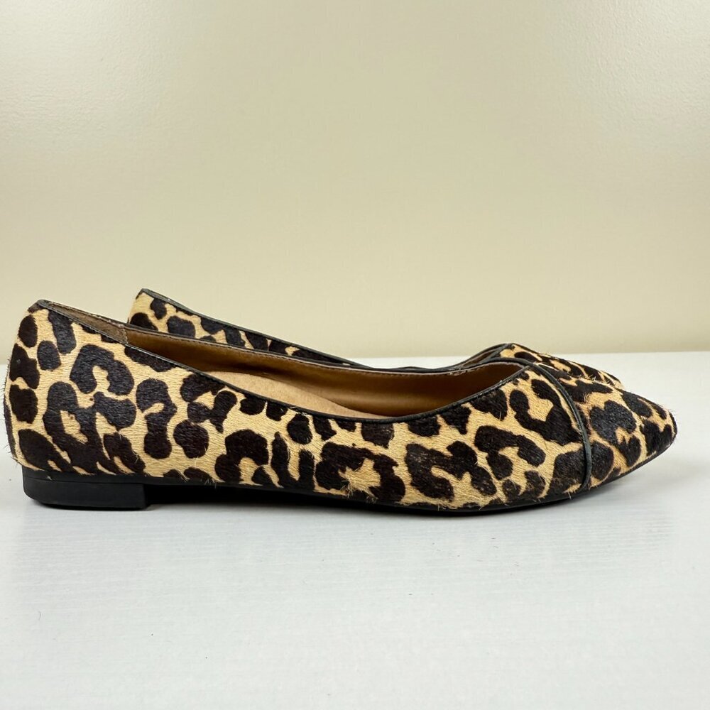 Vionic Pointed Toe Leopard Flats - image 3